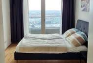 THE ONE TOWER Apartment mit Designermöbeln und herrlichem WEITBLICK + Pool, Sauna, Fitness und vielen Extras im Haus ab 04.05.2026 zur Miete frei!