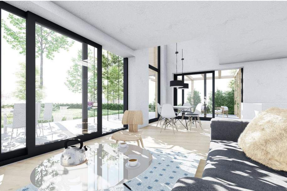 Familientraum mit ca. 199m² großen Garten I Luftwärmepumpe und Photovoltaik I 2 KFZ Stellplätze, Haus-kauf, 461.000,€, 3580 Horn