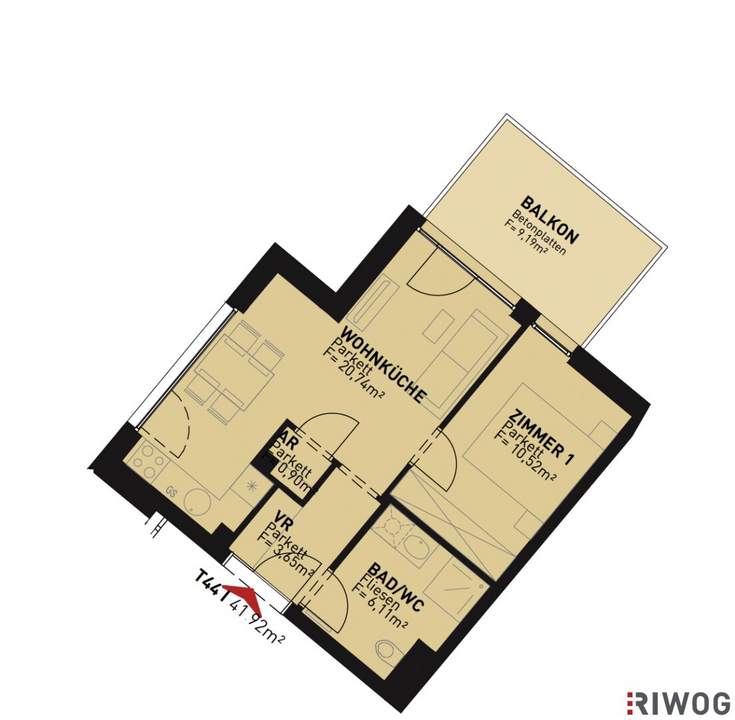 Erstbezug Alte Donau I Fertigstellung 08/26