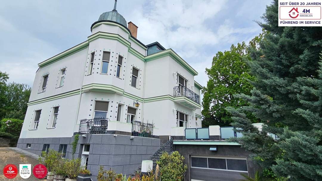 RARITÄT AM IMMOBILIENMARKT – JUGENDSTIL IN PERFEKTION auf 1759 m² Eigengrund