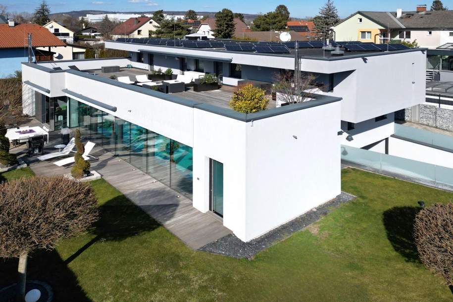 Das perfekte Haus! Einfamilienhaus mit Indoor-Pool und Lift in Schwarze Lackenau, Haus-kauf, 1.790.000,€, 1210 Wien 21., Floridsdorf