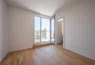 ASG IV-Qualitatives Wohnen in urbaner Lage: fantastischer 2-Zimmer Dachgeschoss-ERSTBEZUG mit BALKON! Provisionsfrei!