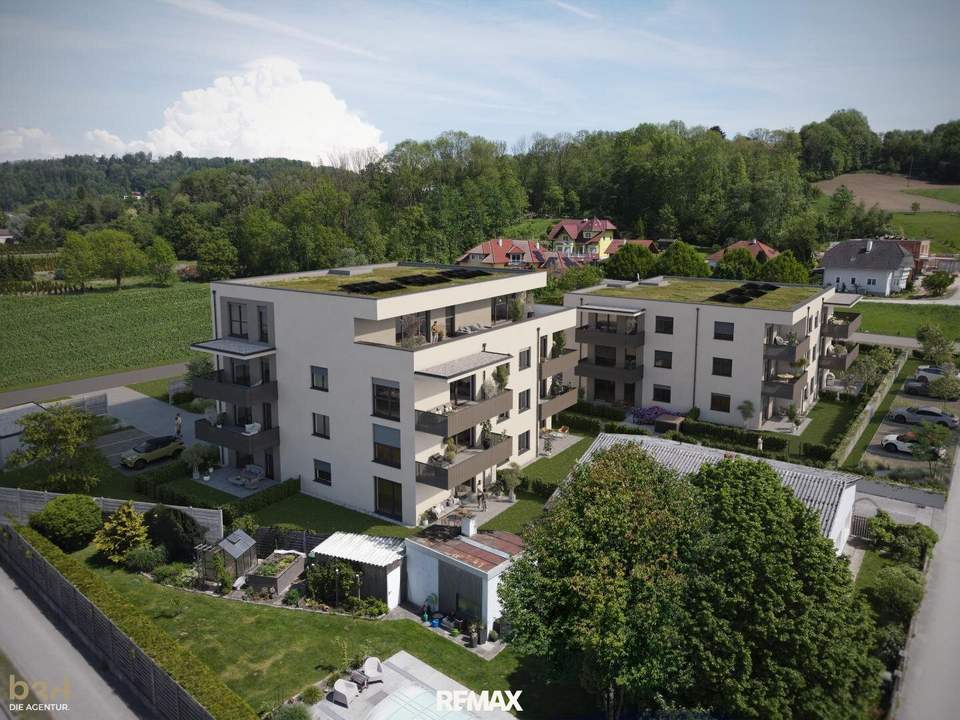 Exklusiv mit Dachterrasse | 3-Zimmer-Wohnung in Wilhering