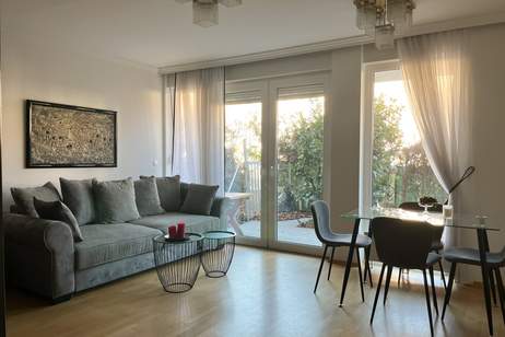 Smarte vollmöblierte Wohnung mit 2 Terrassen in Döbling zu mieten!, Wohnung-miete, 1.411,37,€, 1190 Wien 19., Döbling