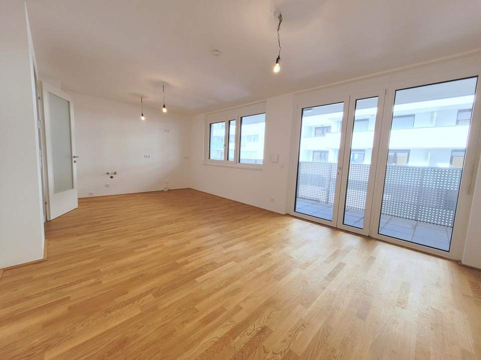 2 Zimmer mit großem Balkon - Erstbezug