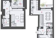 Maisonette-Wohnung mit 2 Freiflächen in Ober St. Veit mit LUXUS Ausstattung