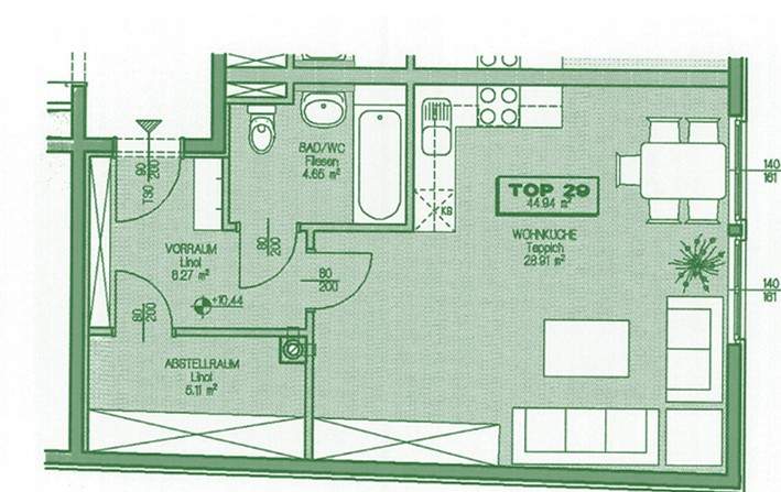 solide Kapitalanlage in 1220 Wien - Vorsorgewohnung