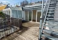Klimatisierte 4-Zimmer-Maisonette mit traumhafter Terrasse - und begehbarem Dach!