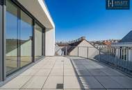COTTAGE-HOF RARITÄT – ca. 105 m² DG-Maisonette mit 24 m² Terrasse beim Schubertpark & Aumannplatz