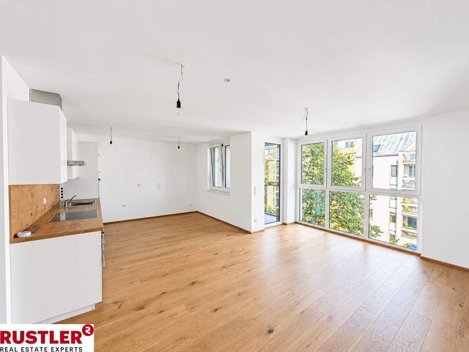Ruhige 3-Zimmer-Wohnung mit Loggia und Grünblick - zu vermieten