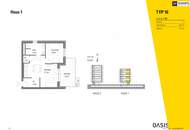 Über den Dächern von Klagenfurt, in der beliebten Viktringer Vorstadt mit Nähe zum Wörthersee – 2-Zimmer-Neubau mit 11 m² Balkon