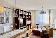Wohnen in Lobaunähe mit Stil &amp; Grünblick: 4-Zimmer-Wohnung mit Klimaanlage, Westbalkon &amp; Tiefgarage