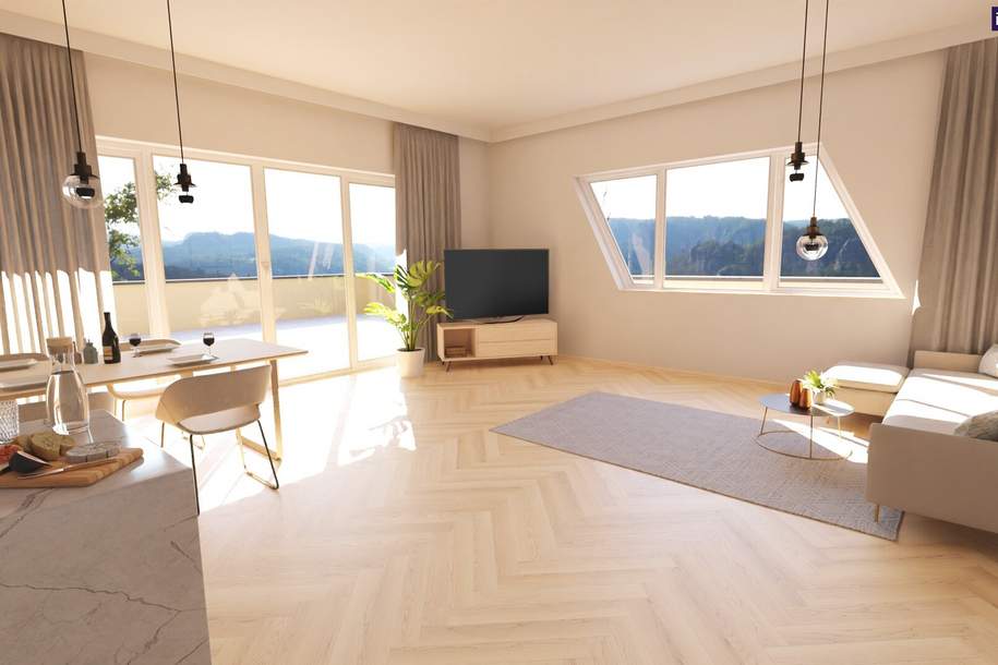 Ein wunderschöne helle Wohnung im einem feinen kleinem Neubauprojekt mit einem W-Balkon lädt zum Träumen und Genießen ein, in 8041 Graz, Wohnung-kauf, 439.712,€, 8041 Graz(Stadt)