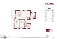 3-Zimmer-Erstbezug mit Südwest-Balkon, 32 m² Wohnküche & Tageslichtbad | VILLMA – Top 2