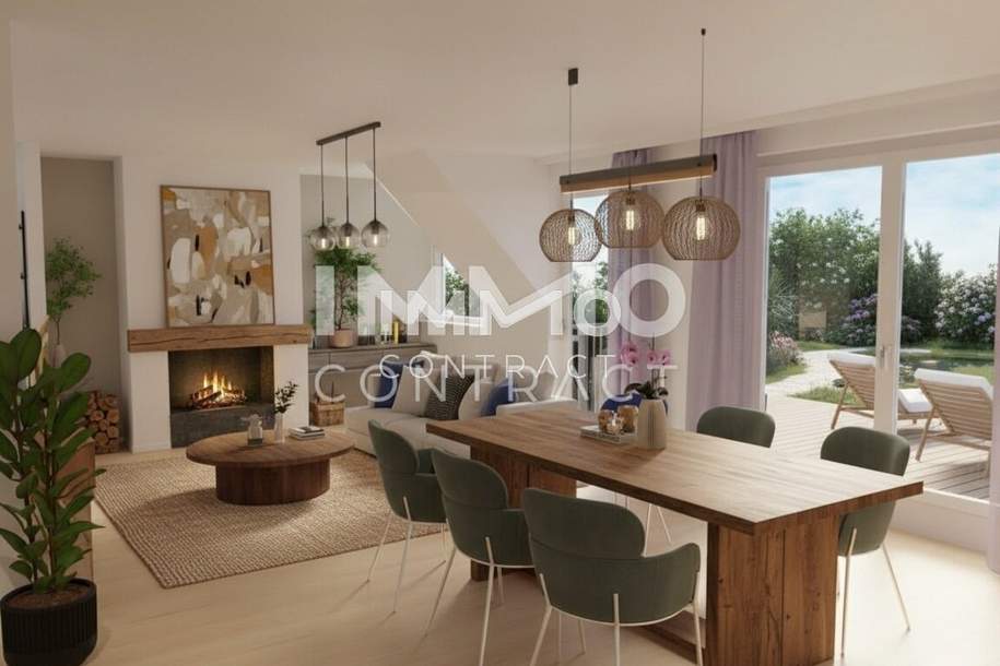 Provisionsfrei: Familiäres Wohnen in grüner Ruhelage – 5 Zimmer mit Garten und Balkon, Wohnung-kauf, 728.400,€, 1220 Wien 22., Donaustadt