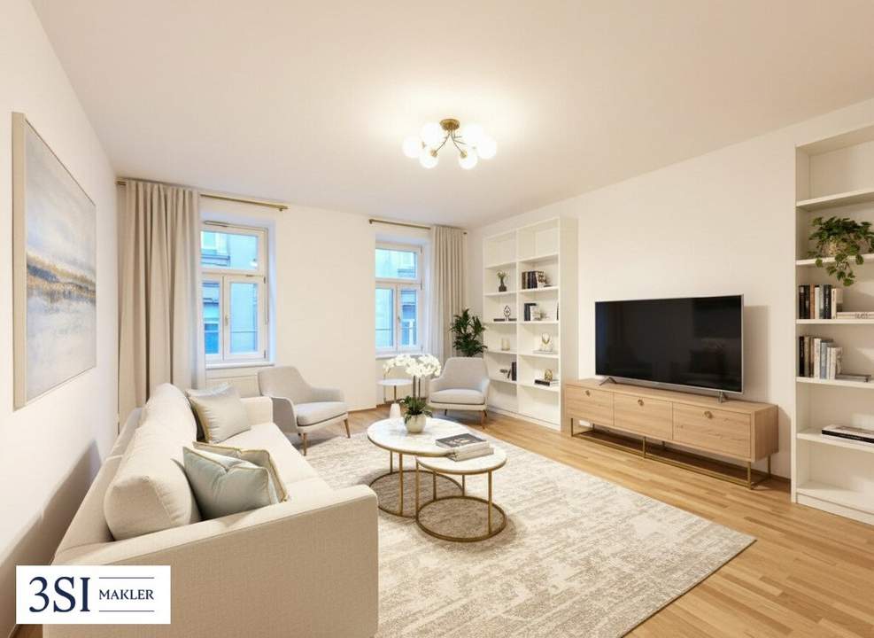 Charmante 1-Zimmer-Wohnung mit optimaler Raumaufteilung in Toplage des 3. Bezirks