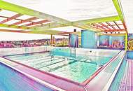 Pack die Badehose ein: Moderne 2-Zimmer-Wohnung mit Balkon & Pool am Dach