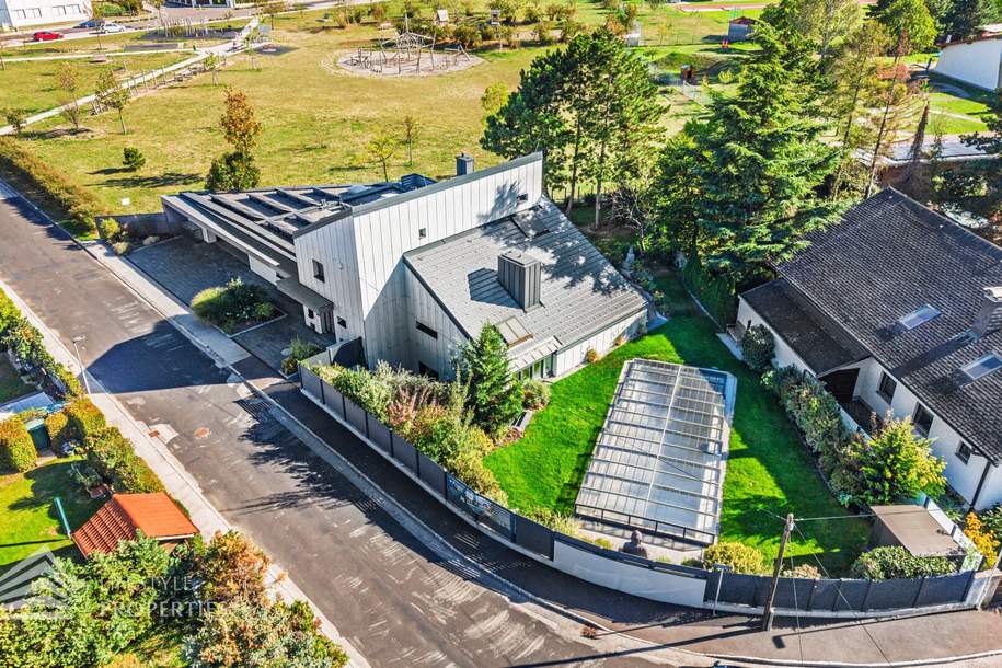 Designerhaus mit Pool - Wohnen auf höchsten Niveau in Wiener Neustadt, Haus-kauf, 995.000,€, 2700 Wiener Neustadt(Stadt)