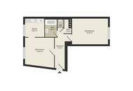 Charmante 2‑Zimmer‑Wohnung mit 55,90 m² im 16. Bezirk