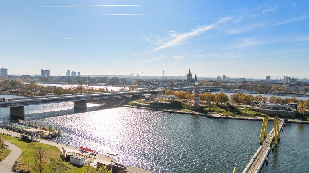 DC-FLATS: 302 brandneue High-End-Apartments bei der UNO-City ERSTBEZUG