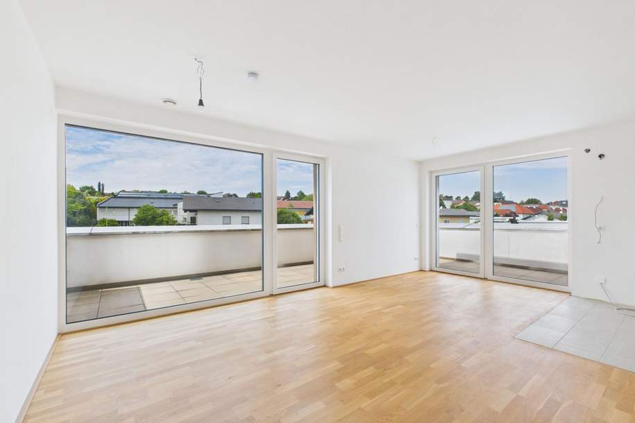 "Verkauft" ERSTBEZUG Penthouse Wohnung mit großer Terrasse, Wohnung-kauf, 364.900,€, 4653 Wels-Land