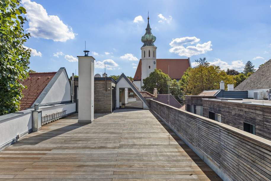 Architekten Juwel mit großer Terrasse im historischen Zentrum von Grinzing, Wohnung-kauf, 1.390.000,€, 1190 Wien 19., Döbling