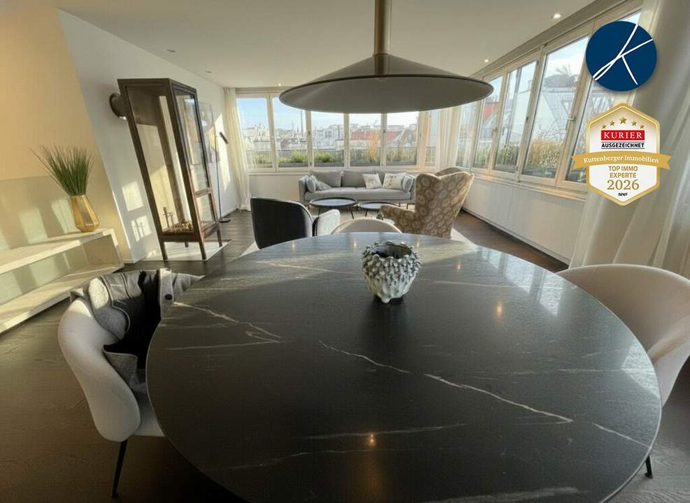 Exklusive Penthouse-Wohnung &amp; New-York-Style im Untergeschoss