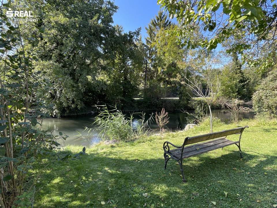 direkt an der Fischa - modernes Passivhaus mit Einliegerwohnung