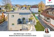 Zwei Wohnungen - ein Haus: Modernes Wohnen und Investment in Gneis