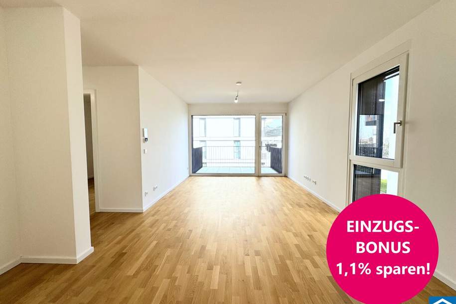 VORSORGE im Wildgarten* 3 ZIMMER mit Balkon, Wohnung-kauf, 249.300,€, 1120 Wien 12., Meidling