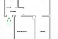 Erstbezug nach Komplettsanierung - 2 Zimmer Erdgeschoßwohnung