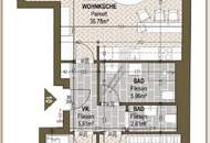 Erstbezug: 3-Zimmer-DG-Wohnung mit Terrasse (Kurzzeitvermietung gestattet!)