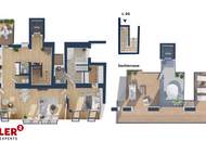 DACHGESCHOSSTRAUM IN TOP-CITYLAGE | PIVATER LIFTAUSSTIEG | FERNBLICK AUS DEM WHIRPOOL GENIEßEN