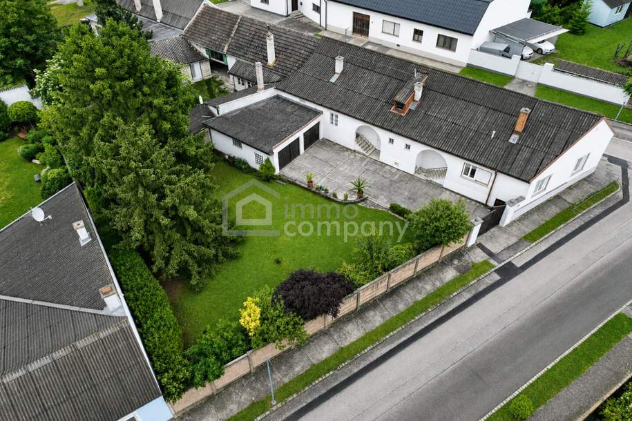 Haus in Ruhelage mit zwei Wohneinheiten in Mannersdorf/Leithagebirge zu verkaufen!, Haus-kauf, 340.000,€, 2452 Bruck an der Leitha