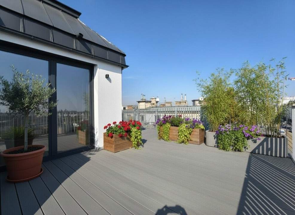 4-Zimmer-Maisonette-Penthousewohnung mit großzügiger Freifläche - Ein Zuhause für höchste Ansprüche - Wohnen mit Qualität, Komfort und Zukunft