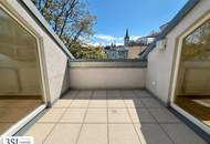 Sonnige Dachterrasse, Hohe Räume, Smarte Raumaufteilung – Elegante Dachgeschosswohnung im 3. Bezirk