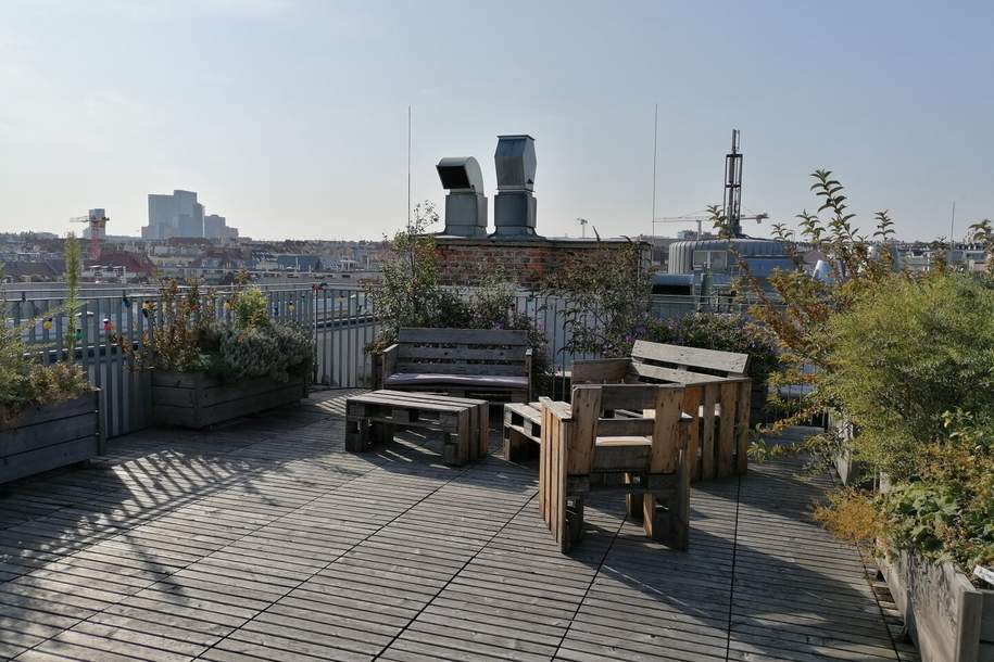 1120! SKY-TERRASSEN-BÜRO gleich beim Ausgang U6 Niederhofstraße!, Gewerbeobjekt-miete, 1120 Wien 12., Meidling