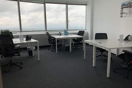 Flexible Arbeitsplätze in Regus Millennium Tower, Gewerbeobjekt-miete, 1200 Wien 20., Brigittenau