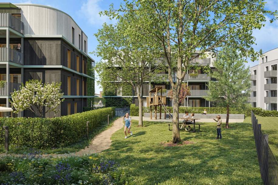 Im Grünen Mödling – Grüne Stadtvillen, Wohnung-kauf, 552.800,€, 2340 Mödling