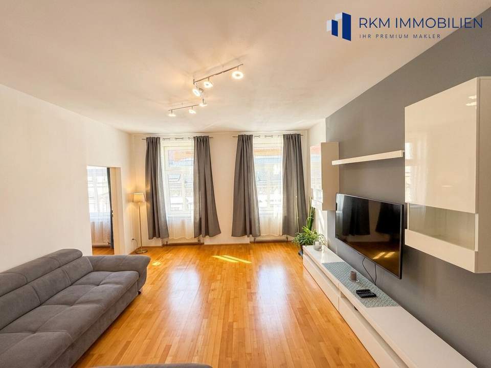 Helle 4-Zimmer-Wohnung in Toplage nahe Mariahilfer Straße