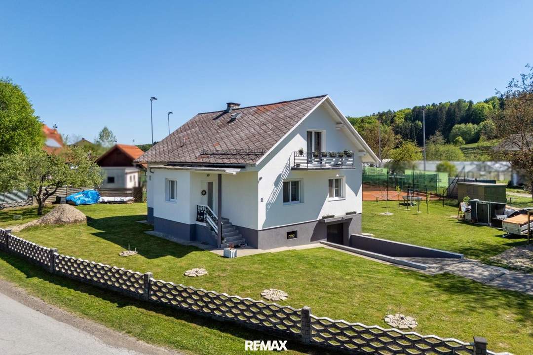 Gepflegtes Einfamilienhaus mit bewilligtem Dachgeschoßausbau bei Gleisdorf