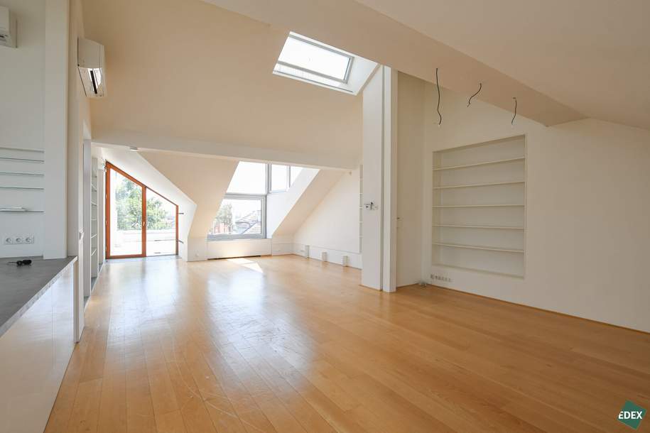 Altbau-Chic, Neubau-Komfort: 6 Zimmer und Panoramaausblick, Wohnung-miete, 4.199,00,€, 1180 Wien 18., Währing