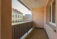 Denisgasse - Nähe U4 Friedensbrücke, 4 Zimmer Neubau mit Loggia