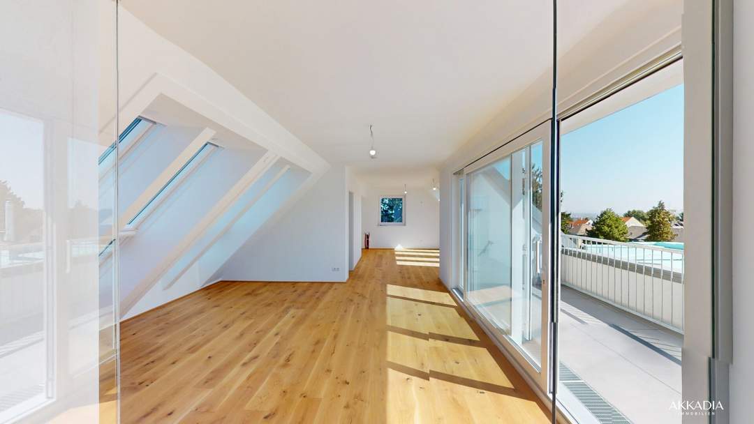 Exklusiver Dachgeschoss mit Terrasse & privatem Lift – Wohnen zwischen Löwygrube und Kurpark Oberlaa