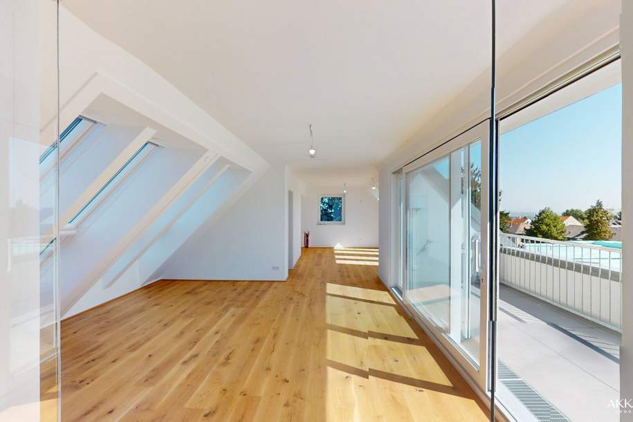 Exklusiver Dachgeschoss mit Terrasse & privatem Lift – Wohnen zwischen Löwygrube und Kurpark Oberlaa, Wohnung-kauf, 630.900,€, 1100 Wien 10., Favoriten