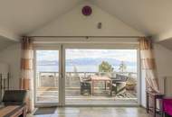 Dachgeschosswohnung mit traumhaften Seeblick, Pool und Lift direkt in die Wohnung