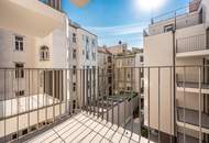 ASG IV-Qualitatives Wohnen in urbaner Lage: hochwertiger 1-Zimmer mit Balkon! Tischler-Einbaumöbel! +Provisionsfrei+