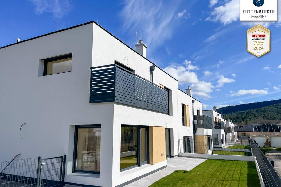 Luxuriöses Wohnen in idyllischer Lage - Doppelhaushälten mit modernster Ausstattung, Haus-kauf, 350.000,€, 2763 Wiener Neustadt(Land)