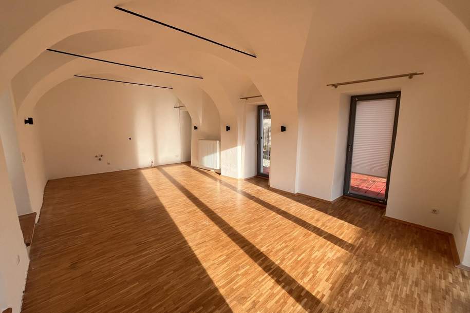 Schöne Wohnung mit Garten und Parkplatz, Wohnung-kauf, 159.000,€, 4522 Steyr-Land