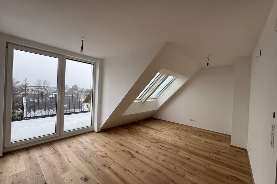Dachgeschoß-2 Zi -Eigentumswohnung * Erstbezug * schlüsselfertig * Terrasse, Wohnung-kauf, 279.000,€, 1220 Wien 22., Donaustadt